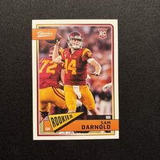2018 Panini Classics #206 Sam Darnold RC Rookie Card NY Jets Minnesota Vikings. rookie card picture