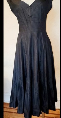 Jill Stuart Black Sleeveless Swing Dress Size 8
