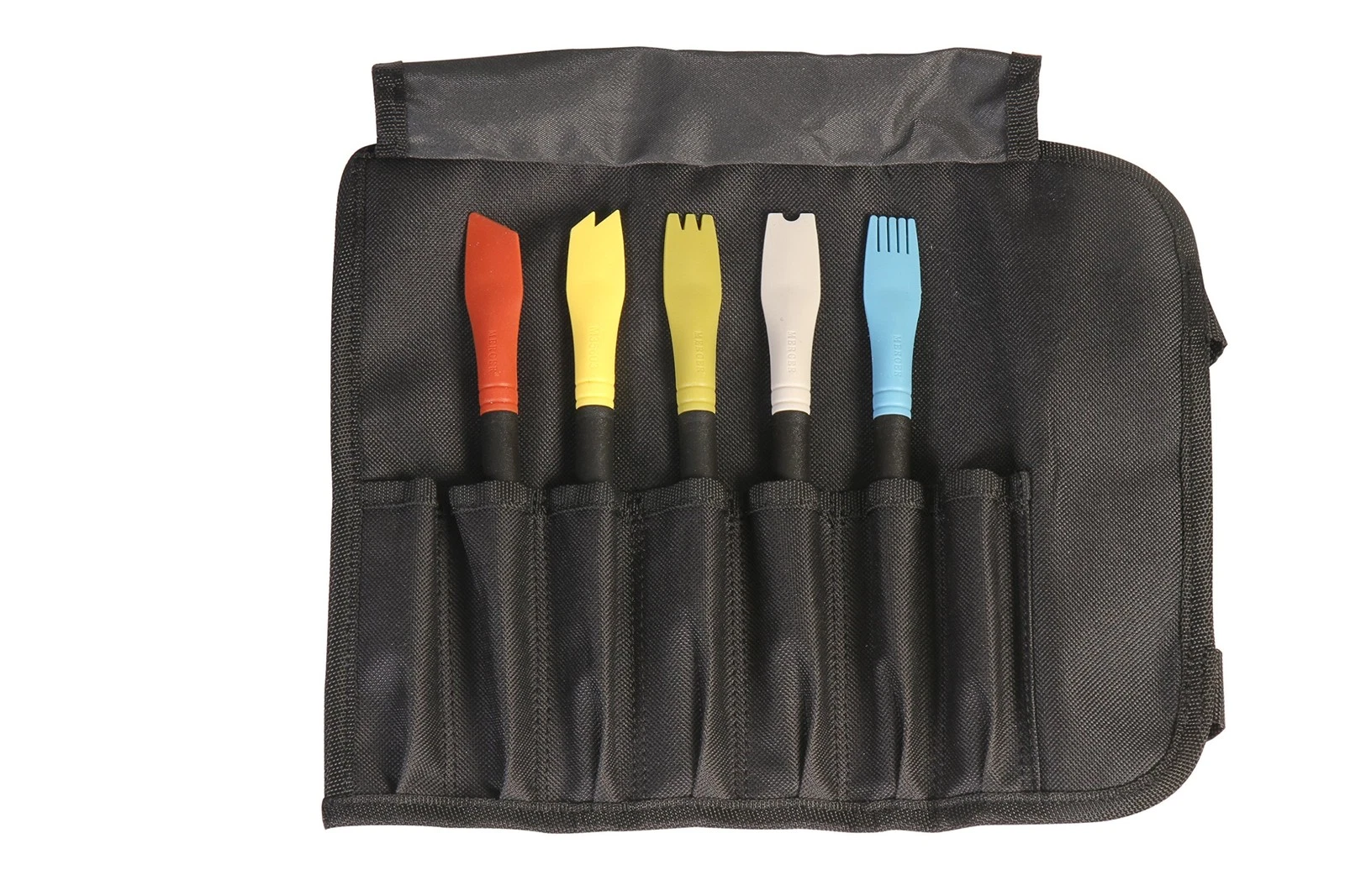 Mercer Culinary Silicone Plating Brush Set- 5 Brushes and a Car Kitchen