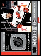 2021-22 Upper Deck Rookie Retrospective Yegor Sharangovich New Jersey Devils