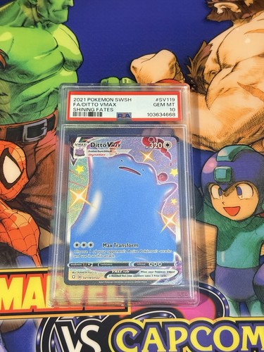 Ditto VMAX graded PSA 10 for sale on eBay