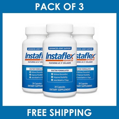 3 Pack - Instaflex Advanced Joint Support Doctor Formulated 90 Capsules