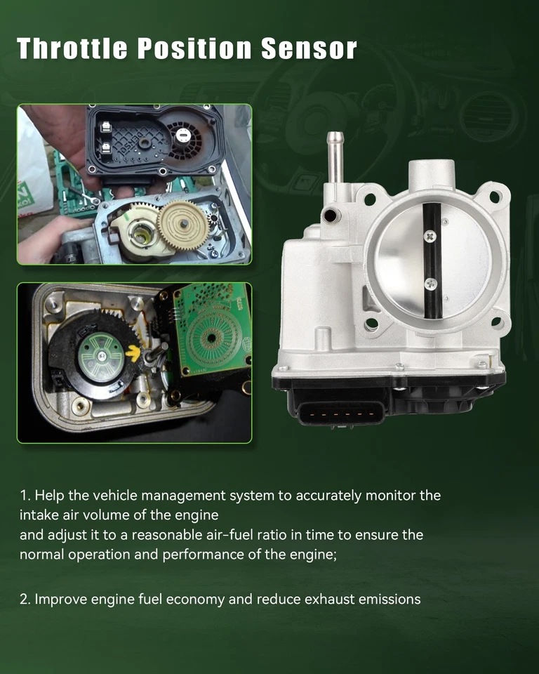 Cuerpo del acelerador para Mitsubishi Montero 2004 2005 2006 3,8 L MN130069 Foto 4 de 4