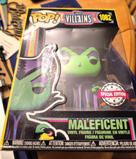 Raro Funko POP! Figura Vinilo Exclusiva Disney Villains Maléfica Hot Topic 1082