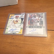 2022 Leaf Slade Bolden Autograph Pro Set & Draft Sports Trading Card 2 Cards