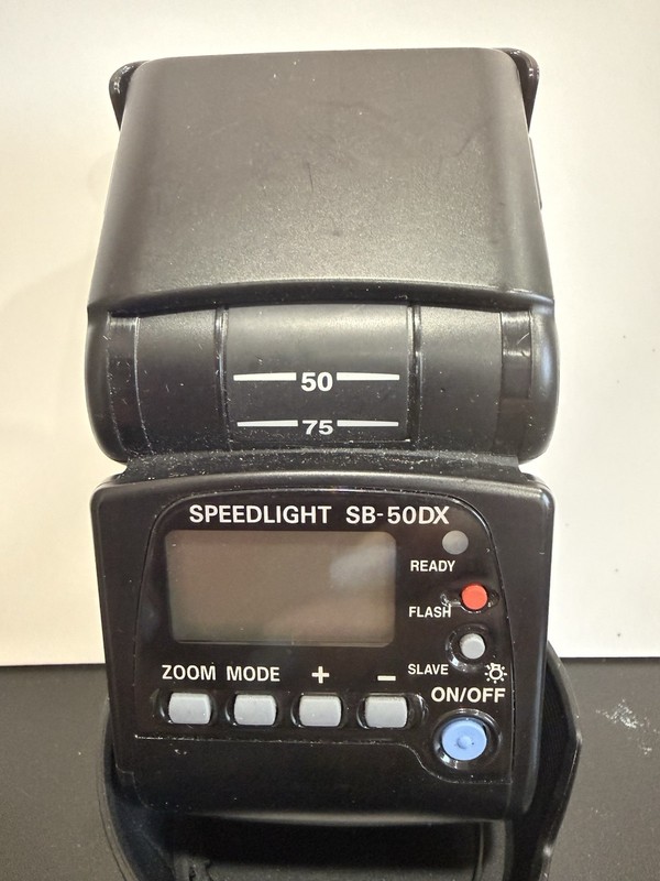 Nikon Speedlight SB-50DX Shoe Mount Flash for  Nikon Tested