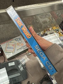 DARK WIZARD - 1994 Sega CD - Complete CIB GREAT CONDITION + REG CARD - NICE COPY