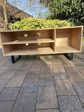 Handmade maple face ply/solid maple TV unit / cabinet Or Hi Fi Cabinet With Legs