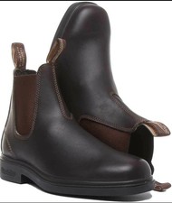 New Blundstone 62 Leather Work Chelsea Boots In Stout Brown Women's 6