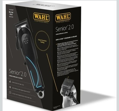 Wahl Senior 2.0, Professioneller Kabelloser Haarschneider für Fades , NEU OVP