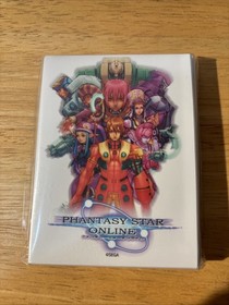 PHANTASY STAR ONLINE LIMITED RUN GAMES DREAMCAST TRADING CARD SLEEVES PACK NEW!