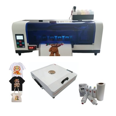 A3 + DTF Printer with Oven lnclude one set ( ink Film and Powder)