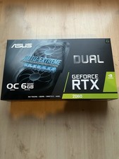 ASUS GeForce RTX 2060 6GB GDDR6 Grafikkarte (DUAL-RTX2060-O6G-EVO)