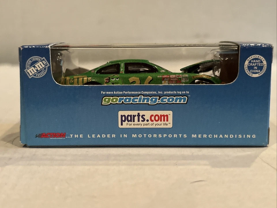 Ken Schrader #36 M&M's Ms. Green 2000 Pontiac Grand Prix RCCA 1,584 1:64 - Image 2 of 3