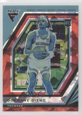 2022-23 Panini Flux Rookies Red Cracked Ice Prizm Ousmane Dieng #233 1ik7