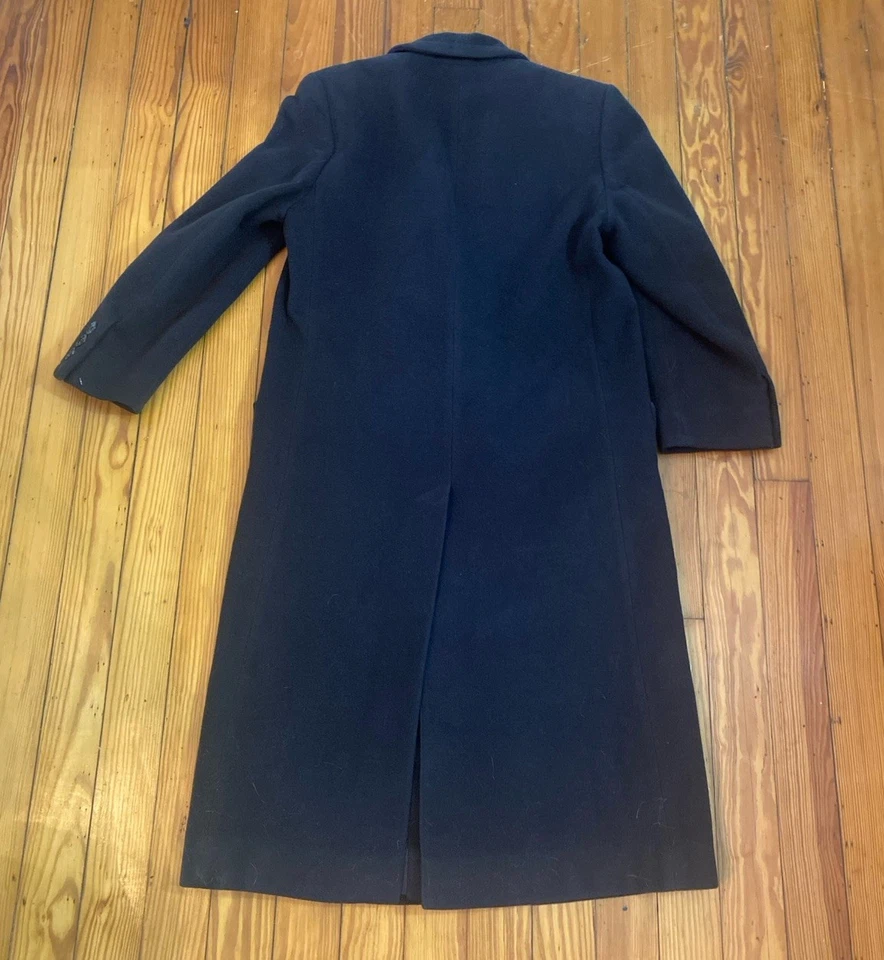 Abrigo largo de colección J. Percy para Marvin Richards negro talla 6 Foto 4 de 4