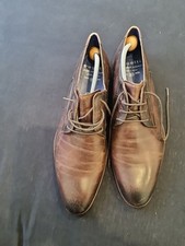 Bugatti Herren 1978 Schnürschuhe Braun Leder Schuhe Businessschuhe EU 46