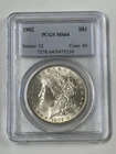 1902 P Morgan Silver Dollar PCGS MS-64 Bright White Beauty!