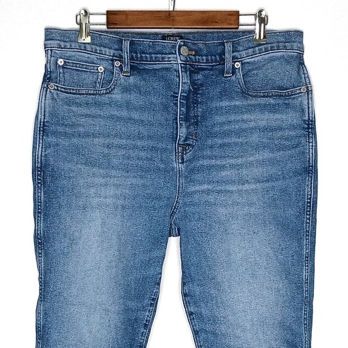 J.Crew, J.Crew Classic Vintage womens ankle jeans size 32 stretch high rise slimming