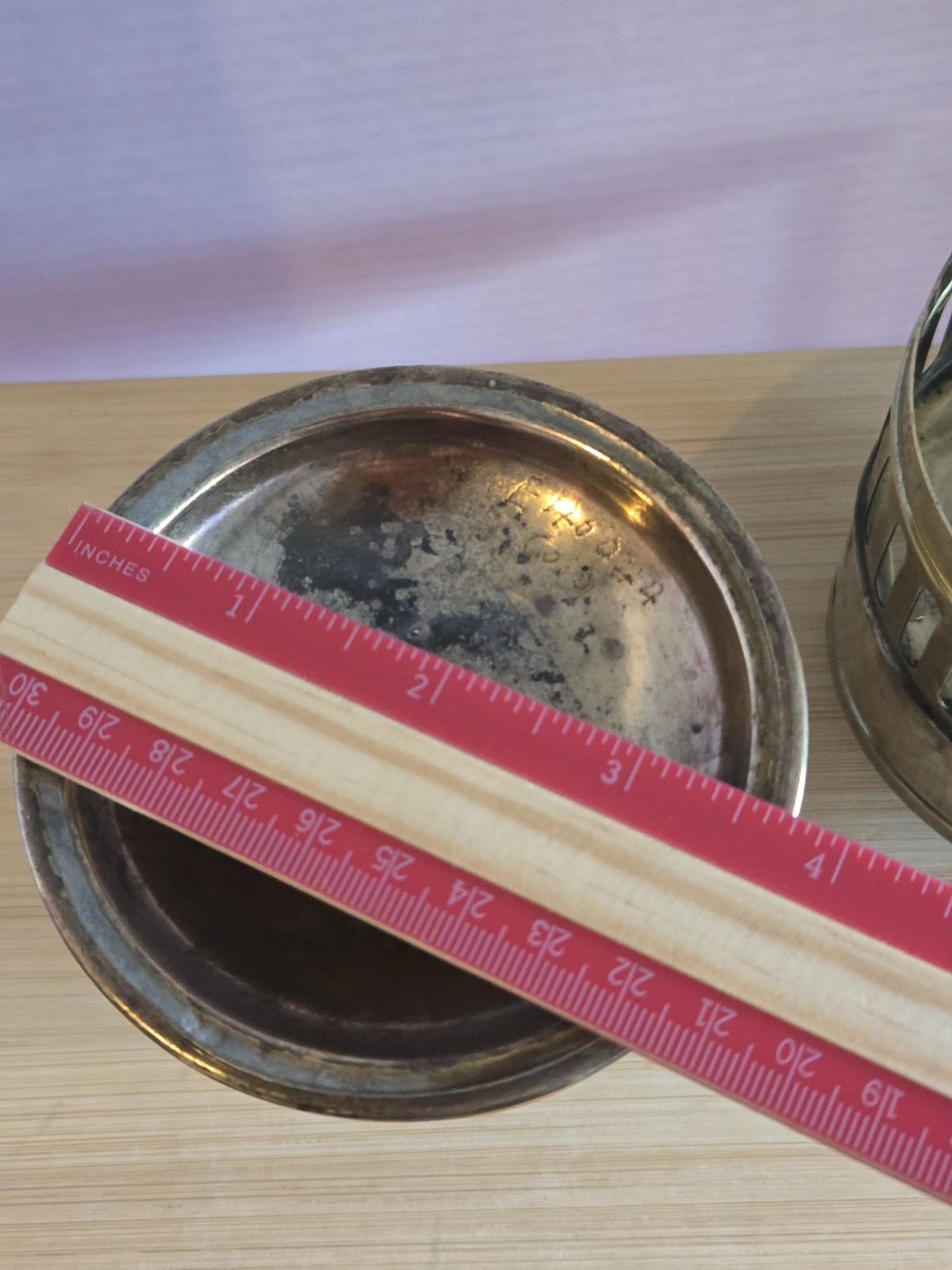 UNTESTED Vintage Svea 123 Brass Backpacking Stove –Made in Sweden–w/ Windscreen 