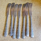 7 Towle Candlelight Sterling Silver Butter Spreaders Knives Solid Silver 7 Total