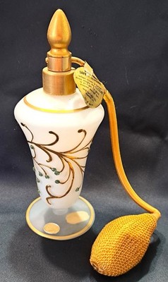 VINTAGE DEVILBISS PERFUME ATOMIZER BOTTLE W/ TAGS MADE IN WESTERN GERMANY