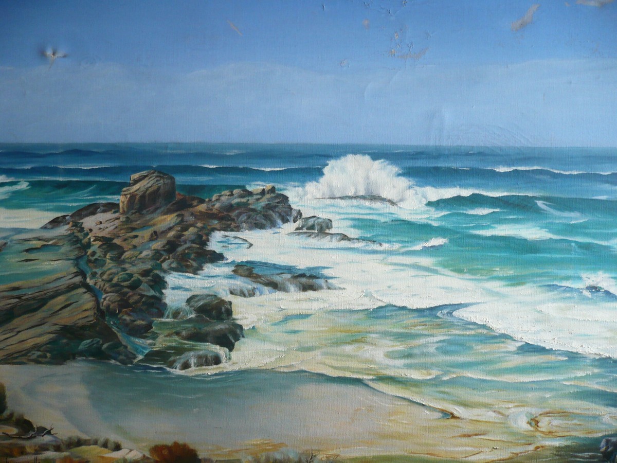 BYRON WELLS, LISTED CALIFORNIA IMPRESSIONIST CA COASTAL COAST