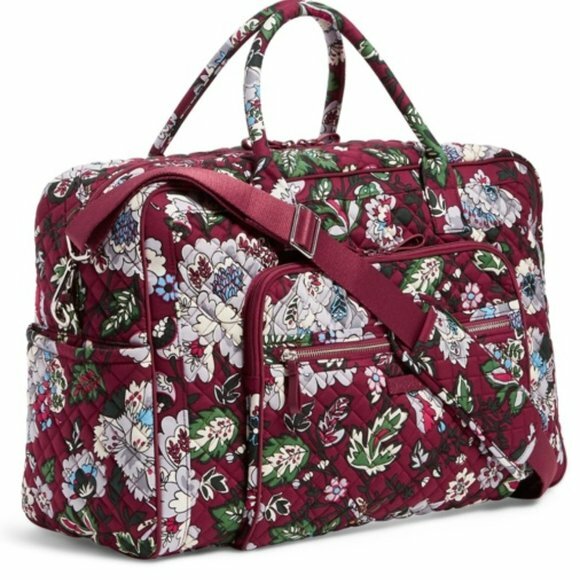 vera bradley carry on travel tote
