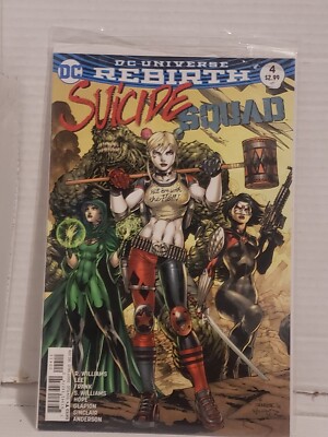SUICIDE SQUAD #4 (2016) DC UNIVERSE REBIRTH COMICS HARLEY QUINN | eBay