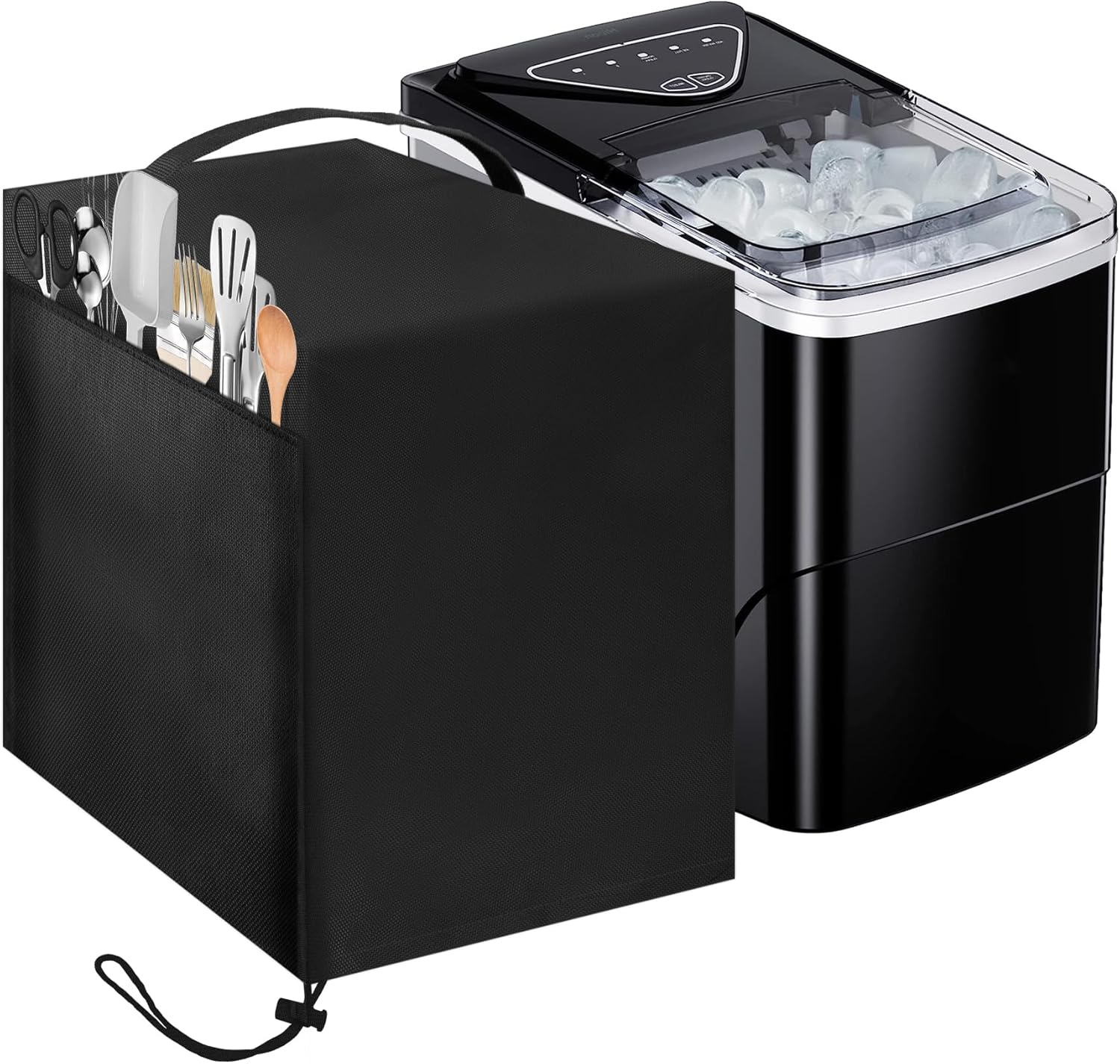 SIRUITON Ice Maker Cover, Suitable for Countertop Ice Maker Machine, Heavy Duty