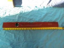 Vintage STANLEY No. 104 24 inch Wood Level Made in USA with Box