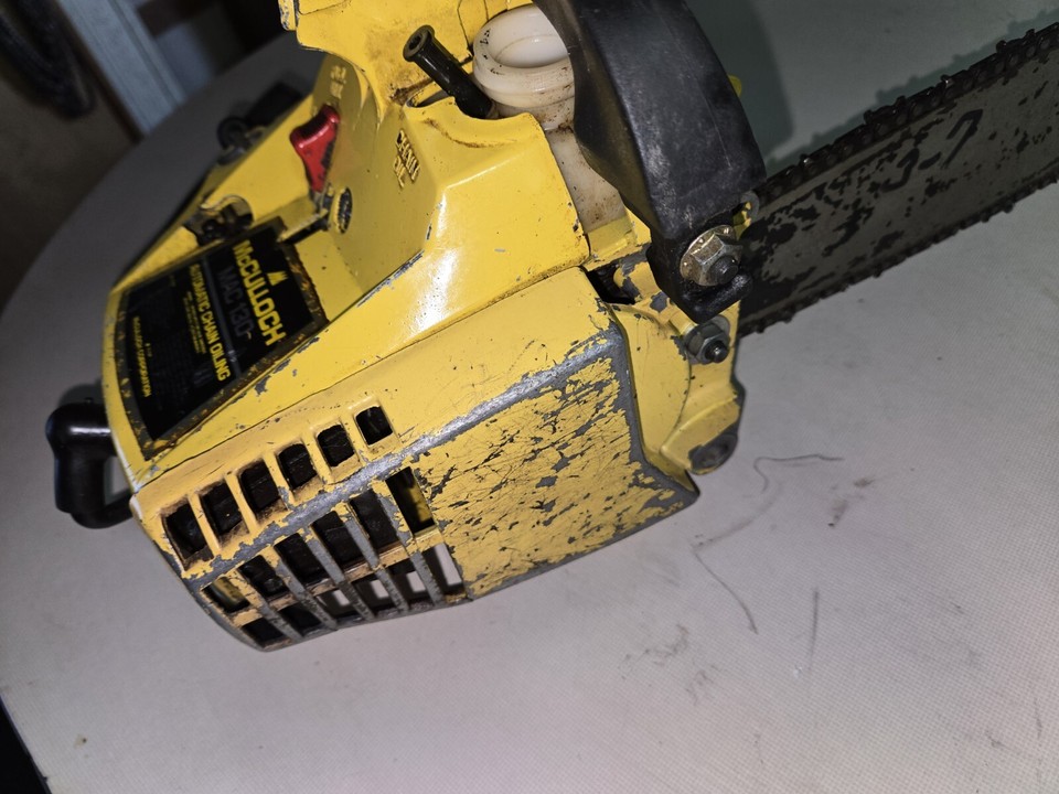 McCulloch Mac 130 Chainsaw Parts Saw | eBay