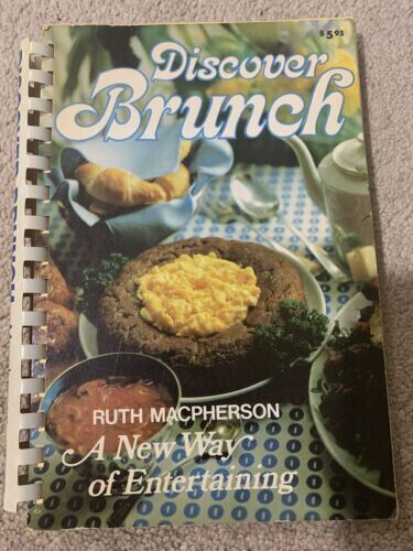 VINTAGE Cookbook Discover Brunch A New Way of Entertaining by Ruth Macpherson 77 - Picture 1 of 1
