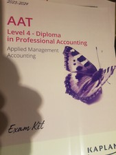 AAT LEVEL 2 EXAM KITS (4 BOOK SET) KAPLAN 2024 Version 