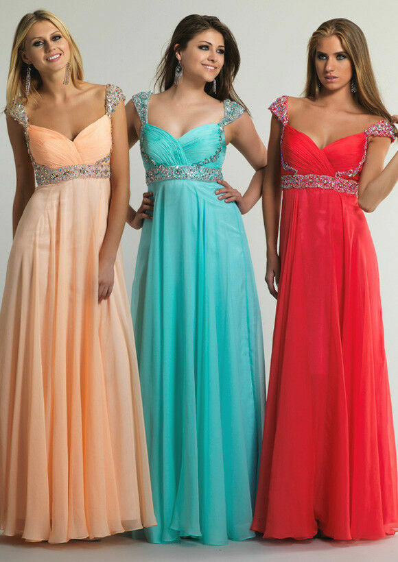 Dave & Johnny Gorgeous Watermelon Red Embellished Prom Pageant Dress 8671  Sz 3/4 | eBay