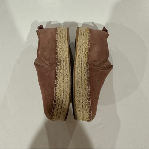 Sam Edelman Pink Carrin Velvet Platform Espadrille Slip On Shoes Size 7 - Picture 3 of 8