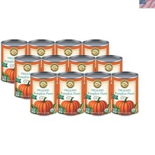 Organic Pumpkin Puree, 15 Ounce Pack of 12