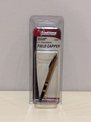 Traditions # 11 Percussion Solid Brass Field Capper # A1291 New!