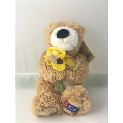 Boyds Enesco Bea R Hope Teddy Bear Plush Daffodil Days American Cancer Society