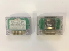 You Pick - Interact 256K Large Size N64 Nintendo 64 Memory Card Pak Pack Clear