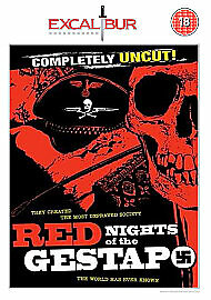 The Red Nights Of The Gestapo (DVD, 2010) NEW - Completely Uncut