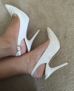 white slingback heels uk