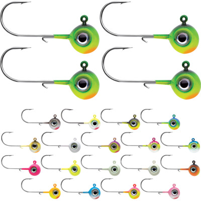 VMC 3/8 oz. Neon Moon Eye Jig - 4 Pack
