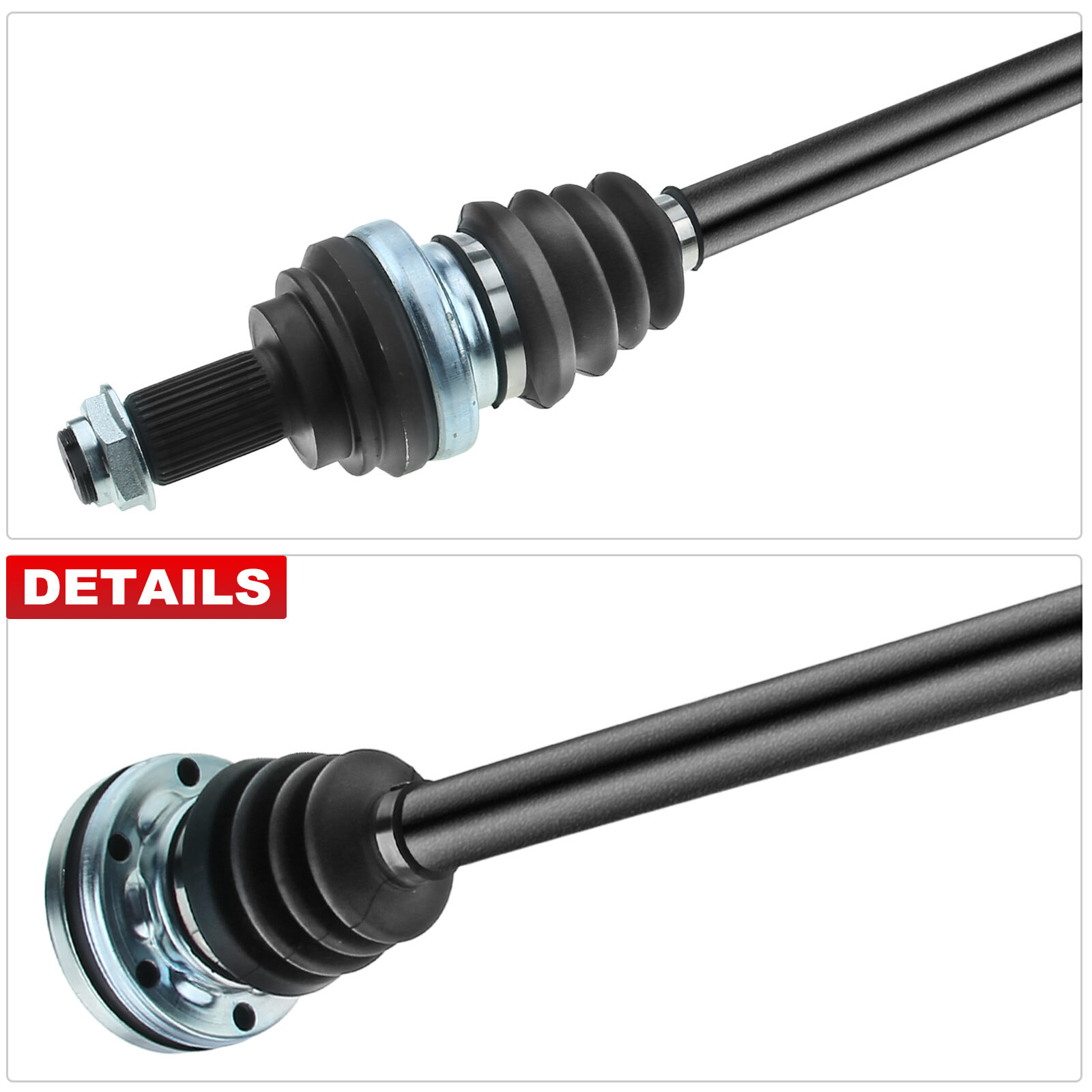 2x Drive Shaft Rear Left Right for BMW 3 Series E91 E93 2.0  