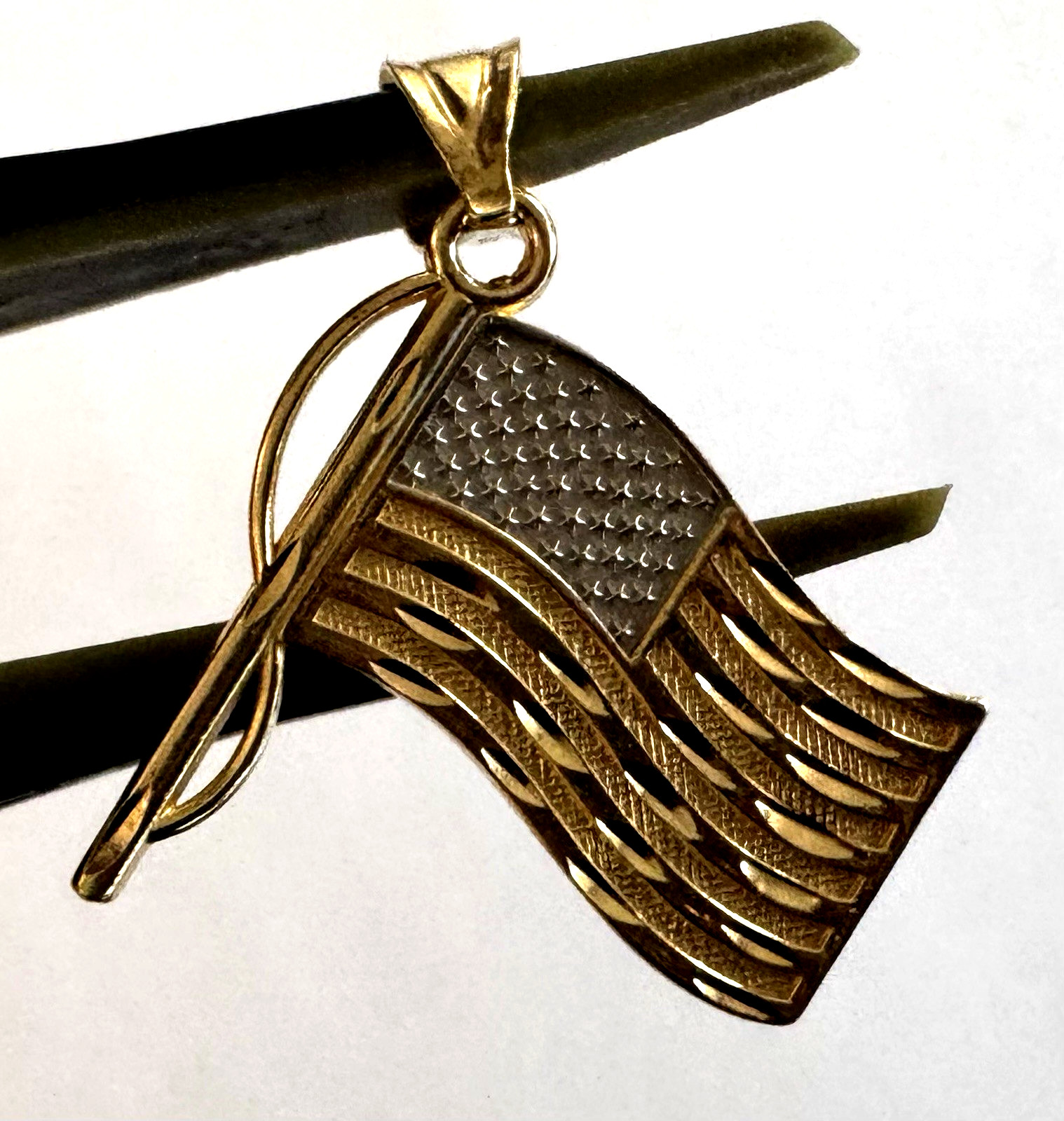 Michael Anthony 14K Yellow Solid Gold American Fl… - image 2