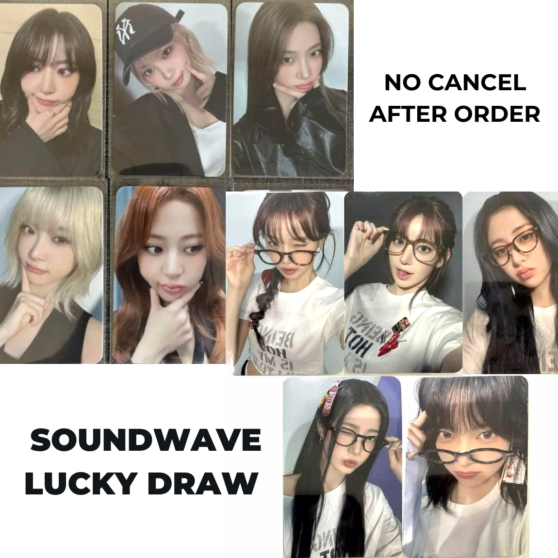 LE SSERAFIM HOT soundwaveラキドロ 2枚 チェウォン LE SSERAFIM SOUNDWAVE LUCKY DRAW POB EVENT HOT CHAEWON PHOTOCARD