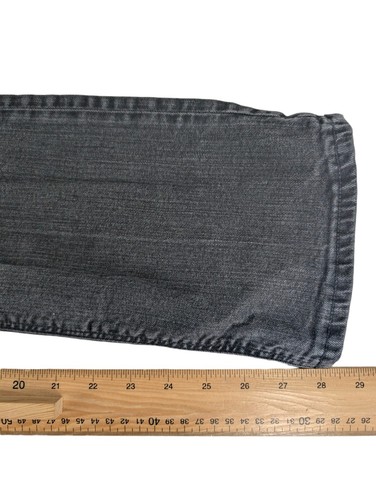 LEE Women's Marion Straight Fit Jeans, Black/Grey Stretch W30" L28.5" - Picture 9 of 9
