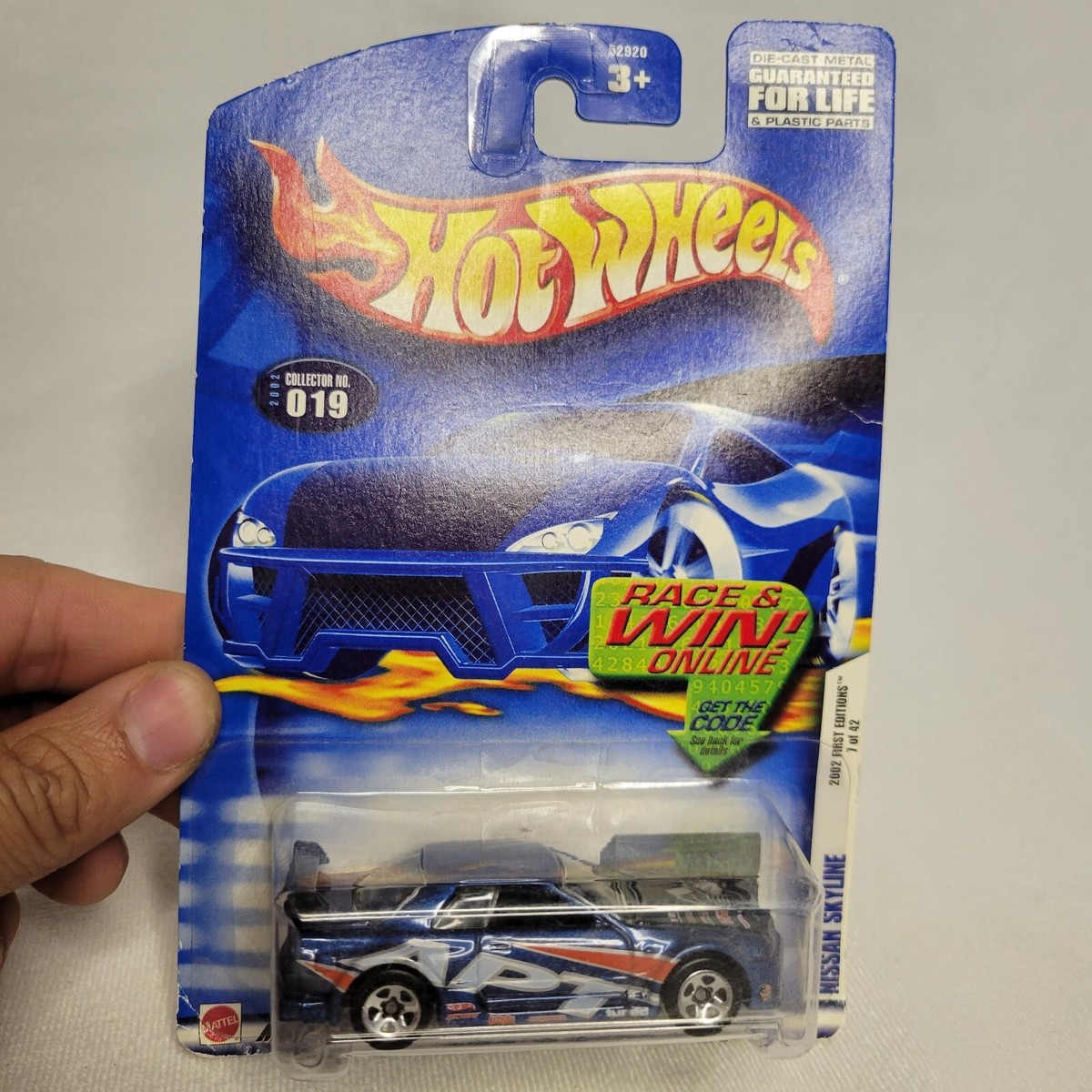 Hot Wheels 2002 #19 First Editions Nissan Skyline 7/42