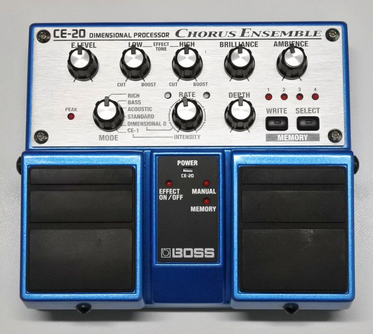 ギター BOSS CE-20 Chorus Ensemble Boss CE-20 Chorus Ensemble Twin Effects Pedal | zZounds