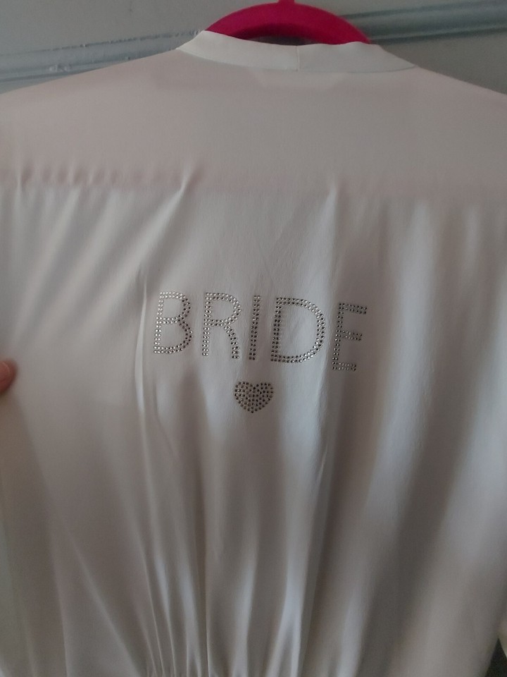 Bride Dressing Gown Size 16 Boux Avenue eBay